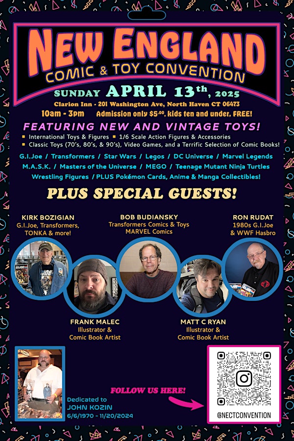 New England Comic & Toy Convention! | Clarion Inn