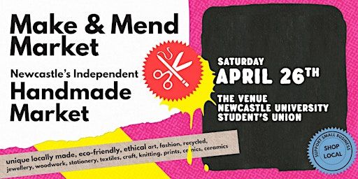 Make & Mend Market | Newcastle University Students' Union