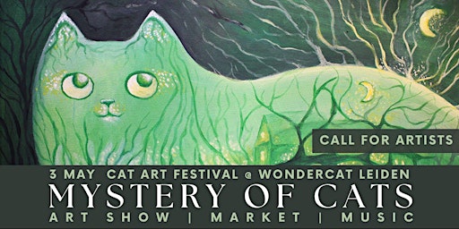 Mystery of Cats. Cat Art Festival: art show | market | music | WonderCat