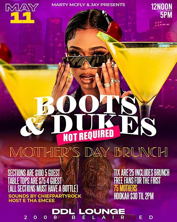 Boots and Dukes (Mother’s Day ) | 2008 Belair Rd