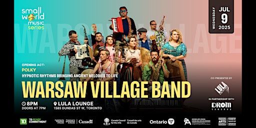 Warsaw Village Band with opening act Polky | Lula Lounge