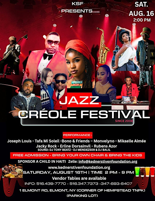 JAZZ CRÉOLE FESTIVAL | 1 Elmont Rd