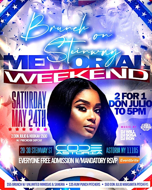 BRUNCH ON STEINWAY AT CODE ASTORIA! | PRESENTED BY #LIVEBYNIGHT | Code Astoria
