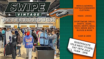 Swipe Vintage x Peterborough Kilo Sale | Queensgate Shopping Centre