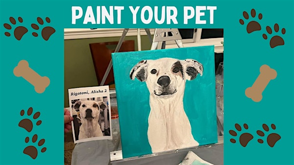 Paint Your Pet on a Canvas | Hops on the Hill Brewery