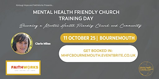 Mental Health Friendly Church Training Day - Bournemouth | Saint Thomas' Parish Church Ensbury Park
