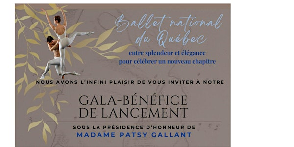 Gala-bénéfice de lancement du Ballet national du Québec | Théâtre Paradoxe