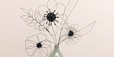 Wire flower workshop with Judith Brown | Ruthin Craft Centre