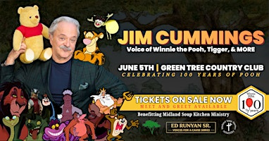 JIM CUMMINGS LIVE! Voice of Winnie the Pooh, Tigger & more! | Green Tree Country Club