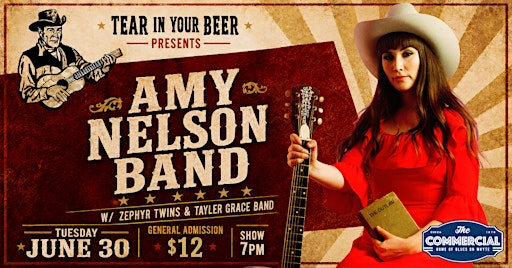 AMY NELSON BAND W/ THE ZEPHYR TWINS & TAYLER GRACE BAND | The Commercial - Blues On Whyte