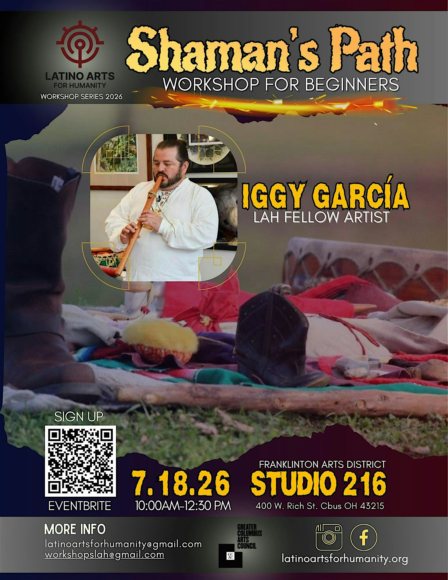 Shaman’s Path for Beginners | 400 W Rich St studio 216