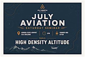 July Saturday Seminar | Columbia Aviation Association