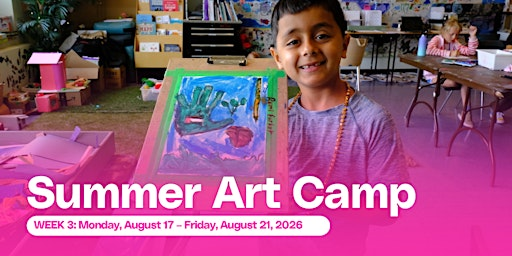 Week 3: 2026 Summer Art Camp | Art Windsor-Essex