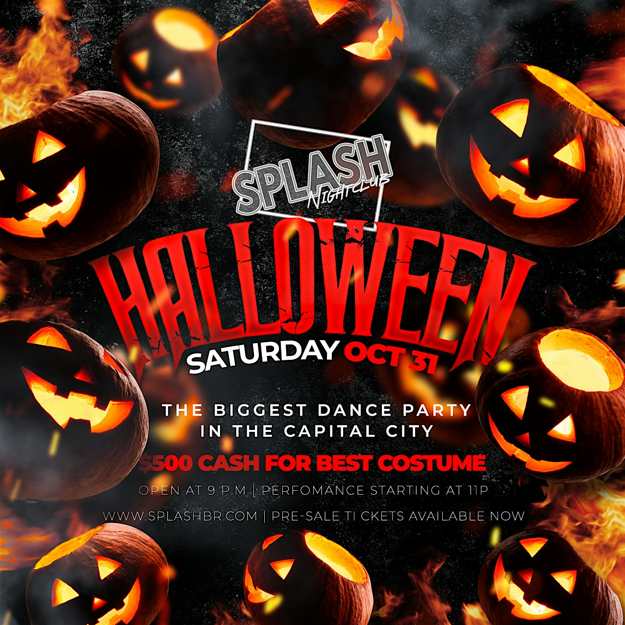 Halloween 2026 | SPLASH NIGHTCLUB