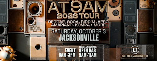 THE 9AM BANGER PRESENTS: Dancehall at 9AM @ DECCA LIVE | Decca Live