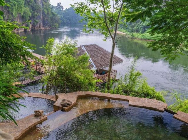 Hintok River Camp at Hellfire Pass
