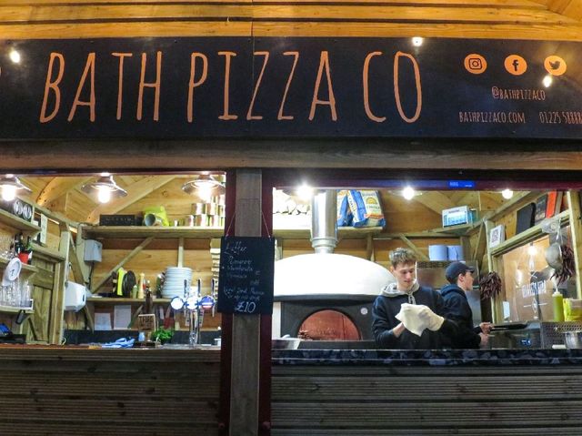 英國Bath市場超正現烤pizza!
