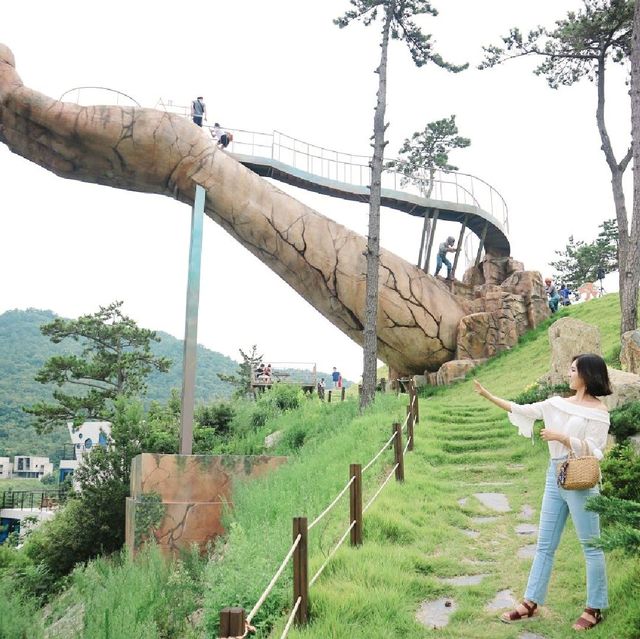 손바닥 조형물 여수핫플 '여수예술랜드'