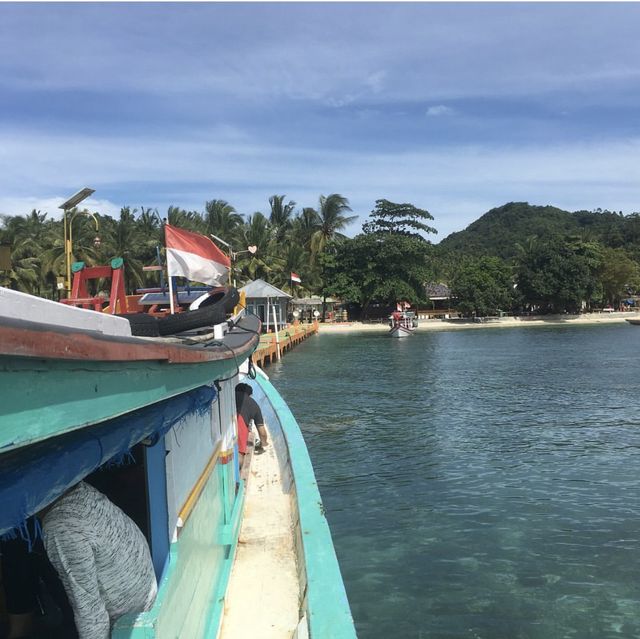 Paradise in Pahawang Island, Indonesia.