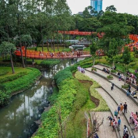 Modern Brand New Eco-Park in South Jakarta