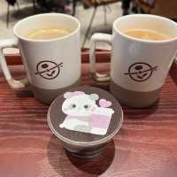 韓国【エバーランド】遊園地内のかわいいコーヒーチェーン店💜Coffee Bean