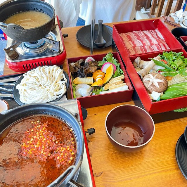 서울 익선동 일본 감성 샤브샤브 맛집 “온천집”