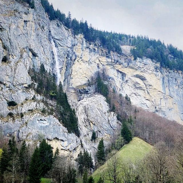 Breathtaking Scenic Town Of Lauterbrunnen