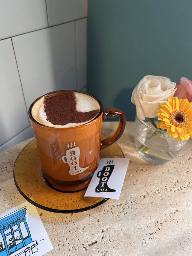 韓国/ソウル【延南洞】可愛いパリのBoot Cafeが延南洞に新オープン💙
