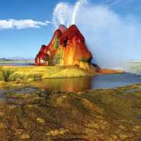 FLY RANCH GEYSER, NEVADA