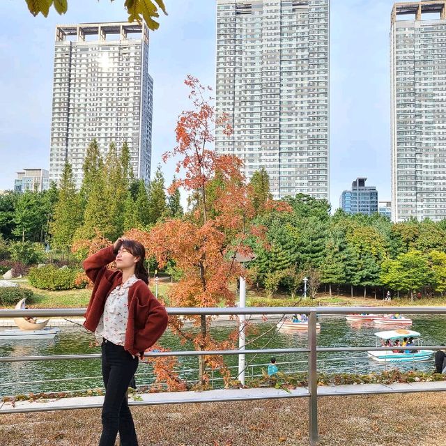 [Voyage17.] 곧 있으면 송도 센트럴파크에서 볼 수 있는 가을 풍경🍂🍁^^