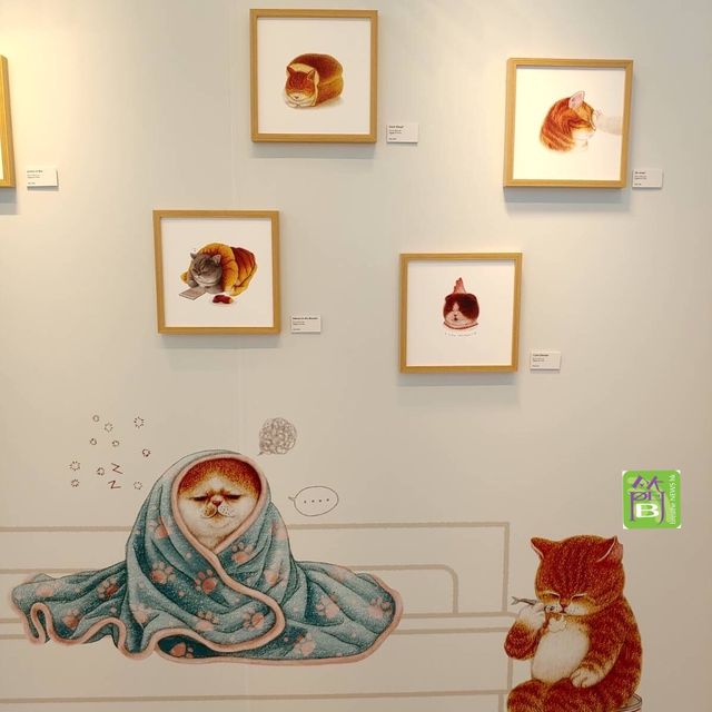 海港城最正抵買精品貓畫展
