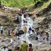 Palshe waterfall Tamini ghat in Pune 