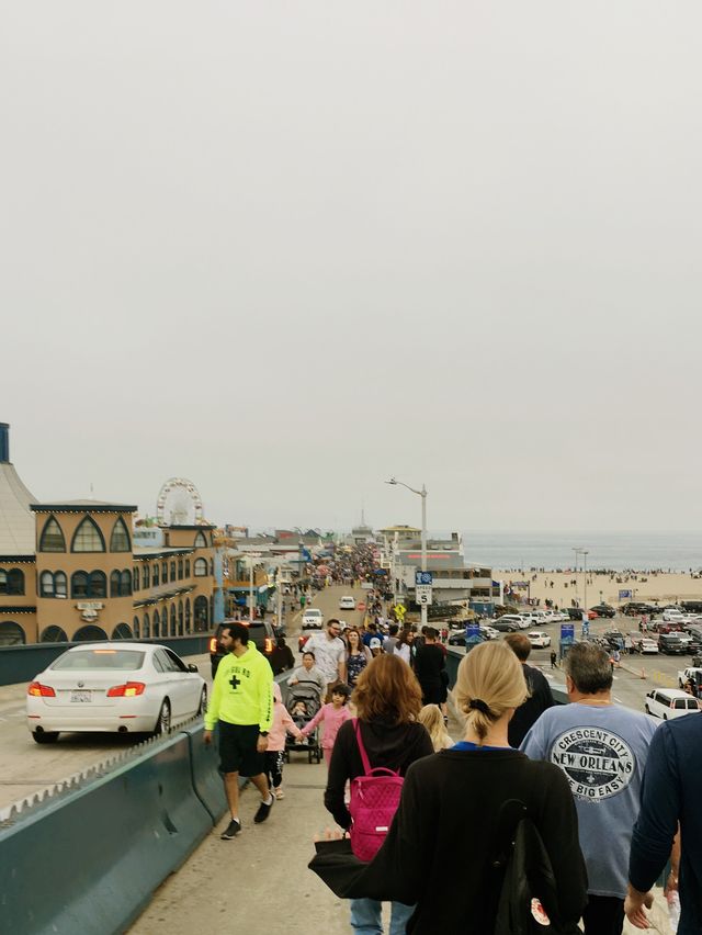 …Santa Monica Pier at Los angles ♥️