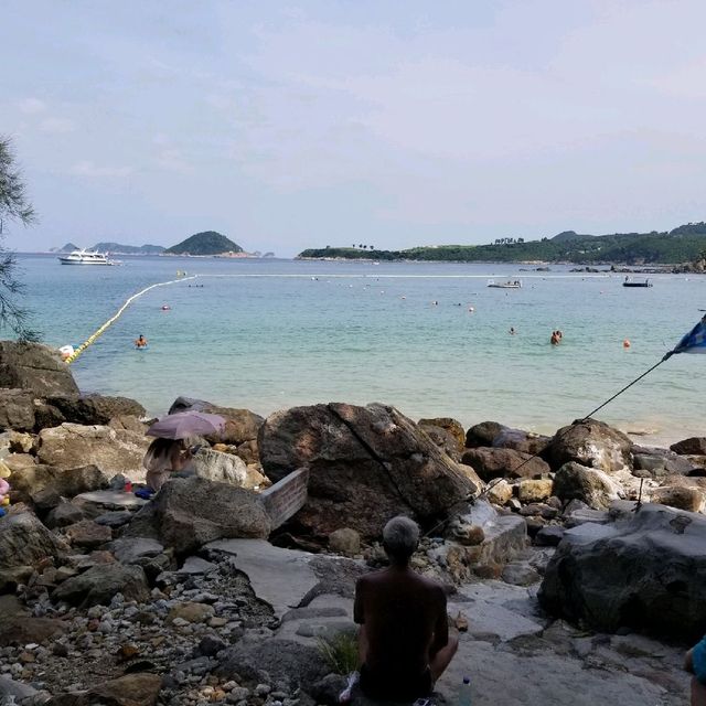 清水灣 第二灘 海水清澈的 沙灘