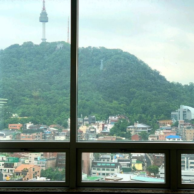 가성비 남산뷰 호텔 밀리오레 명동