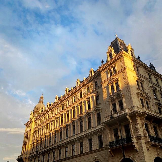 The breathtaking Rathausplatz