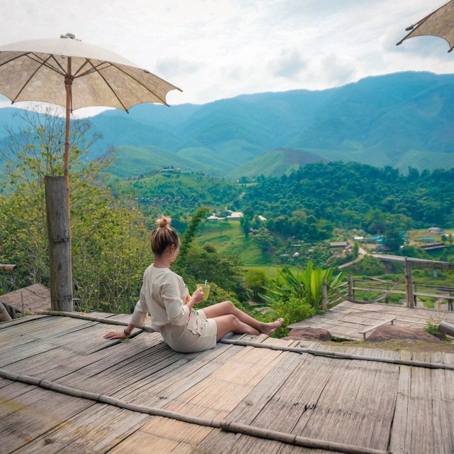 สะปันซีวิว หมู่บ้านสะปัน จังหวัดน่าน ⛰