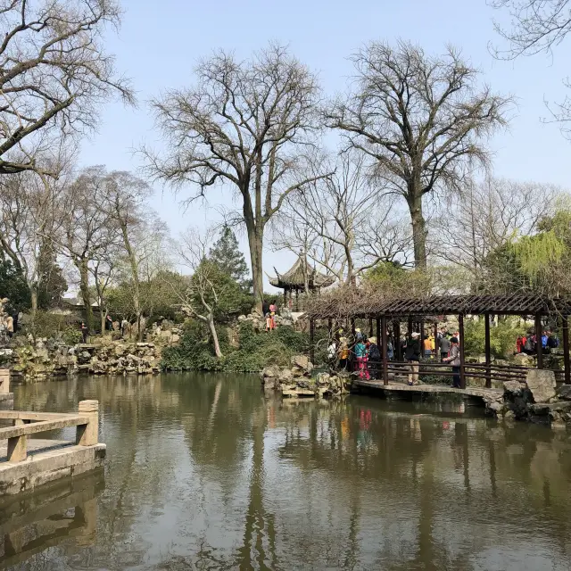 A renowned classical Chinese garden in Suzhou