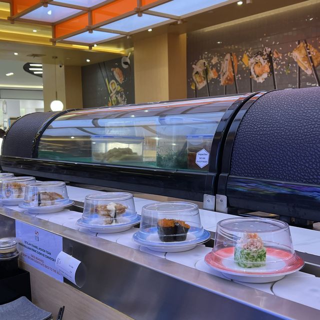 Affordable Sushi($1.10+)satisfy sushi craving