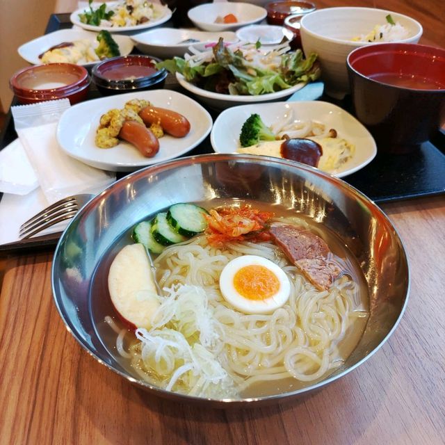 岩手県！朝から盛岡冷麺を注文できるドーミーイン盛岡