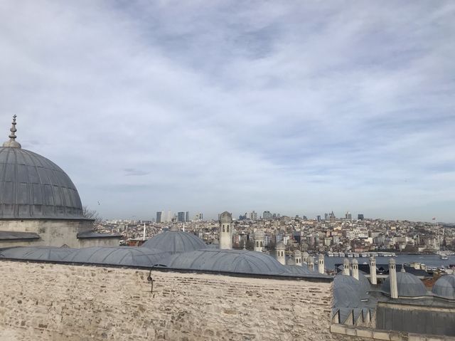 great panorama view of Istanbul 