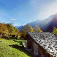 Bregaglia Valley in Autumn