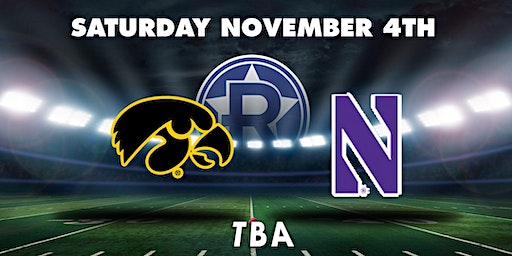 Hawkeyes vs Wildcats - College Watch Party | The Revel Patio Grill