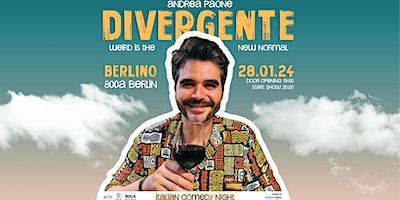 Andrea Paone - Divergente - Stand up comedy show | 800A Bar & Cabaret