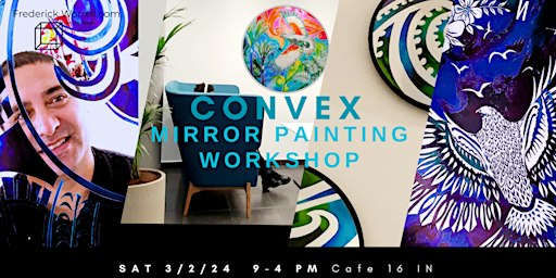 Discover the Artistry of Frederick Worrell in Convex Mirror Painting | Cafe 16 in Newcastle Cathedral