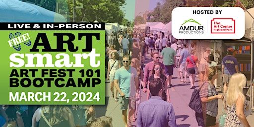 Artist Bootcamp | Amdur Productions and The Art Center Highland Park | The Art Center Highland Park