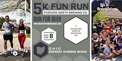 5k Beer Run x Parsons North Brewing Co | 2024 Ohio Brewery Running Series | Parsons North Brewing Company