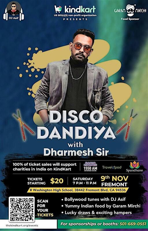 Bollywood Disco Dandiya with Dharmesh Sir! | Washington High School