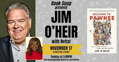 Jim O'Heir, in conversation with Retta, discusses & signs Welcome to Pawnee | First Congregational Church of Los Angeles