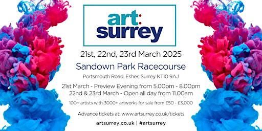 Art Surrey at Sandown Park - March 2025 | Epsom Downs Racecourse